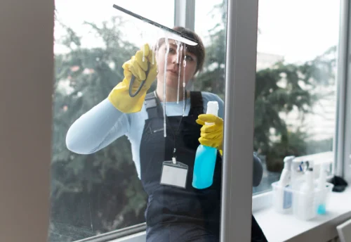 Nettoyage de vitres intérieures et extérieures à Fénery